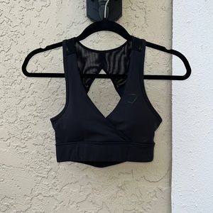 Nikki Blackketter / Gymshark Plunging + Backless Sports Bra